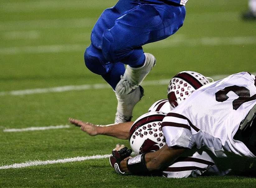 Artificial grass is the ideal surface for playing football as evident in the picture because it's not just a perfect-looking pitch but also provides enhanced safety.